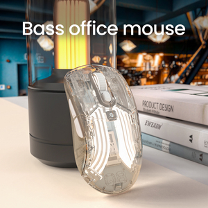 EWEADN Q8 Ergonomic 2.4G RGB không dây Backlit trong suốt Chuột chơi game giao diện USB cao dpi 6-phím lập trình Chứng Khoán - Product Image 3