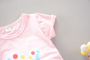 Conjuntos de Ropa Casual para Bebé, Conjunto con Estampado que Incluye Camiseta de Manga Corta y Pantalones de Mezclilla - Product Image 2