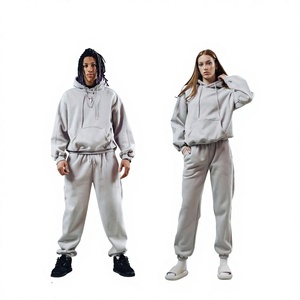 Ensemble de survêtement pour homme de qualité supérieure, logo brodé personnalisé, vêtements de sport - Product Image 1