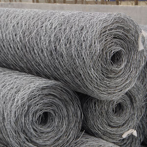 <span class=keywords><strong>Malla</strong></span> de gavión <span class=keywords><strong>hexagonal</strong></span> <span class=keywords><strong>galvanizada</strong></span> por inmersión en caliente para retención de suelo Protección de pendiente de subgrado Prevención de colapso-Tamaño de corte tejido personalizado - Product Image 1