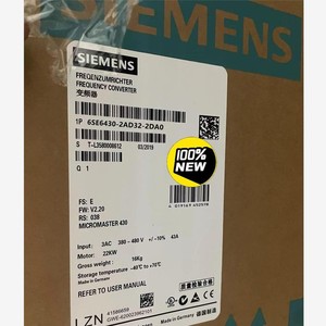 6SE6430-2AD32-2DA0 ไมโครมาสเตอร์ 430 22กิโลวัตต์ 380-480โวลต์ ระบบควบคุม PLC - Product Image 2