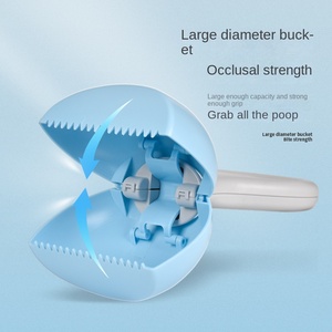 Recogedor de Excrementos de Perro Plegable y Portátil con Mango Largo para Césped, Grava y Tierra - Product Image 3