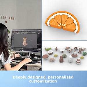 Jouets éducatifs pour bébés, tours d'<span class=keywords><strong>arc</strong></span>-<span class=keywords><strong>en</strong></span>-<span class=keywords><strong>ciel</strong></span> empilables <span class=keywords><strong>en</strong></span> bois, jeux pour tout-petits de 0 à 24 mois, blocs Montessori pour enfants - Product Image 6