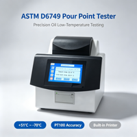 Appareil de test de point de solidification d'huile ASTM D6749, testeur de point de solidification automatique