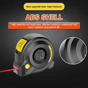 Ruban à mesurer électrique 3-en-1 Ruban à mesurer laser à affichage numérique intelligent électronique - Product Image 3