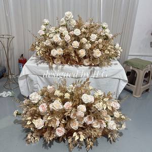 IFG Luxueux 100cm champagne Or Eucalyptus Fleurs <span class=keywords><strong>de</strong></span> Sol pour la <span class=keywords><strong>Décoration</strong></span> <span class=keywords><strong>de</strong></span> Lieu - Product Image 3