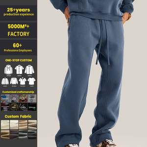 <span class=keywords><strong>Pantaloni</strong></span> Casual Oversize da Uomo in Cotone 100% con Stampa <span class=keywords><strong>Nera</strong></span>, Vita Alta, Gamba Dritta, Stile Hip Hop, del Brand Americano di Streetwear - Product Image 1