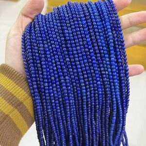 Perles de <span class=keywords><strong>Lapis</strong></span> <span class=keywords><strong>Lazuli</strong></span> Naturelles 8mm, Perles Rondes en <span class=keywords><strong>Pierre</strong></span> Naturelle à Puissance Curative pour la Fabrication de Bijoux, Boucles d'Oreilles, Colliers, Artisanat DIY - Product Image 6