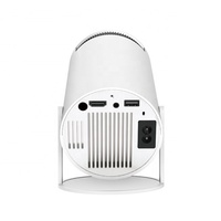 EASUNTECH 800p Android 11 WiFi Sans Fil LCD 4K 260 Lumens Projecteur Home Cinéma Batterie Intégrée - Mini Portable HY300 Pro Max