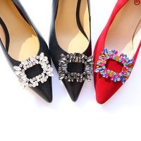 Nouveaux clips à strass pour chaussures 2022, accessoires de décoration pour chaussures de mariage