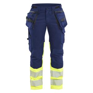 BLAKLADER - 703011498933D24 Pantalon haute visibilité femme stretch Bleu marine/jaune-EAN 7330509958186 HI-VIS WORKWEAR - Product Image 1