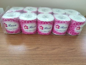 Giấy Vệ Sinh Có Thể Phân Hủy Sinh Học Màu Trắng Được Sản Xuất Tại Trung Quốc Giấy Vệ Sinh Mô Giấy Vệ Sinh - Product Image 2