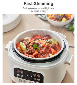 Cuisinière à pression électrique HY, intelligente et automatique, avec 10 mesures <span class=keywords><strong>de</strong></span> sécurité, capacité <span class=keywords><strong>de</strong></span> 4 L - Product Image 4