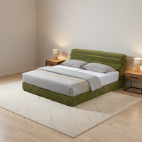 Komfort-Komprimiertes Schlafsofa - Nordisches Minimalistisches Modulares Multifunktionales Stoffsofa für Wohnzimmer