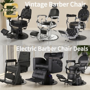 Fauteuil de Barbier Électrique de Luxe avec Fonctions d'Inclinaison et de Levage pour Salons de Coiffure, Mobilier Personnalisé et Spa pour Lavage de Cheveux - Product Image 6