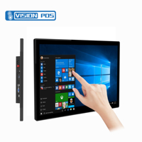 Écran tactile interactif LCD de 21,5 pouces 1920x1080 10 points, interface USB, système Windows Android, nouveau, IP65