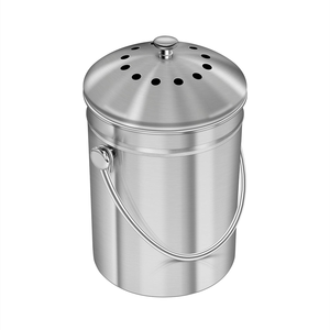 wholesales Indoor kitchen Compost Bin For Kitchen Counter top Odorless Compost Pail for Kitchen Food Waste
