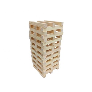 Gỗ khổng lồ nhào lộn khối tháp trò chơi thiết lập 60 PC cho tất cả các tuổi ngoài trời hoặc trong nhà - Product Image 1