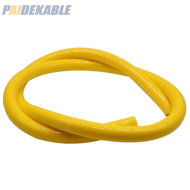 PAIDE Hybrid Neutrally Buoyant Cable 2 Power Wire +2 Single Mode Fiber Underwater Umbilical ROV Tether 500m Working Depth 450V