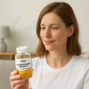 Hot verkopende, hoogwaardige slaapversterkende supplement Ashwagandha capsules voor supplement Ashwagandha wortelextract capsules - Product Image 4