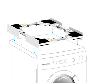 Kit de Apilamiento para Lavadora y Secadora, Gran Venta en EE. UU. y la UE, Máquina de Lavar, Kit de Apilamiento 2 en 1 - Product Image 2