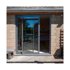 Aluminium Schuifdeur Modern Design Scherm Scharnier Frame Glazen Scharnier Hoge Kwaliteit Internationale Standaard Aluminium Schuifdeur