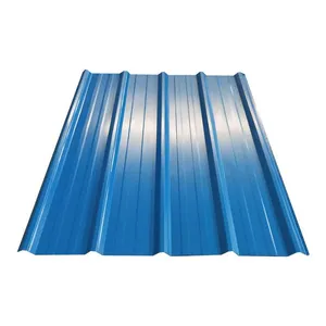Lembar atap bergelombang besi seng logam lembar baja galvanis bergelombang untuk atap