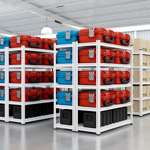 Rak Penyimpanan Industri Besi Logam untuk Gudang, Rak Baja untuk Penyimpanan Rumah Tangga, Rak Berdiri Multi-Lapisan - Product Image 4