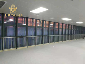Affiche numérique d'affichage de <span class=keywords><strong>fenêtre</strong></span> LED en verre transparent extérieur pour ascenseur de centre commercial et publicité de magasin de détail d'aéroport - Product Image 5