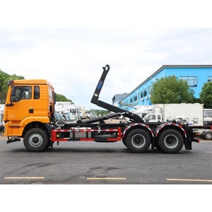 รถบรรทุกขยะแบบถอดได้ Shacman 6X4 พวงมาลัยซ้าย ขนาด 20-25 ลูกบาศก์เมตร ราคาโรงงาน - Product Image 1