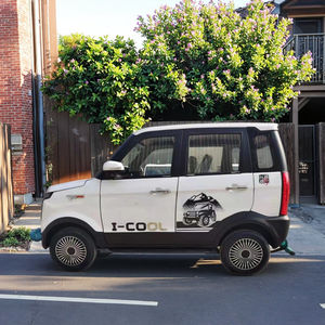 Voiture électrique compacte chinoise à faible vitesse avec vitres électriques, écran de contrôle central, caméra de recul, 4-<span class=keywords><strong>5</strong></span> places, 60 km/h, autonomie 101-200 km, vente directe usine - Product Image 2