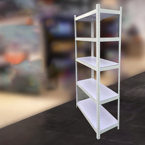 5 Layer Light Duty Steel and MDF Corrosion Protected Adjustable Collapsible Warehouse <b>Storage</b> Rack with Low MOQ - Product Image 4