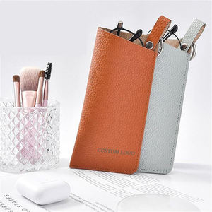 משקפיים מעור משקפיים תיק משקפי שמש ניידים קריאה משקפיים כיסוי משקפיים תיק תיבת תיק משקפיים תלוי תיק תיבת תיק משקפיים - Product Image 1