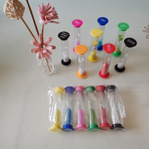 Commercio all'ingrosso di vendita calda Mini Sandglass da 30 secondi a 10 <span class=keywords><strong>minuti</strong></span> <span class=keywords><strong>clessidra</strong></span> Timer di sabbia - Product Image 1