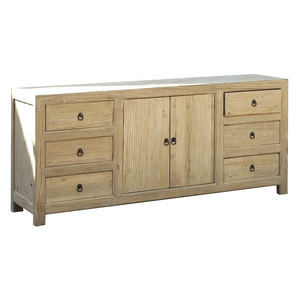 הסיני סיטונאי עתיק בסגנון כפרי טבעי גימור ריהוט אחסון ממוחזר <span class=keywords><strong>elmwood</strong></span> פסטורלי ארון עם מגירות - Product Image 1