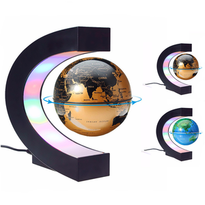 Globo giratorio con mapa de la <span class=keywords><strong>tierra</strong></span> del mundo en <span class=keywords><strong>forma</strong></span> de C, Globo flotante magnético, globo levitante magnético para decoración de escritorio, educación para niños - Product Image 6