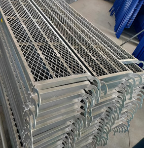 Thép mạ kẽm xây dựng nhiều lớp giàn giáo ván giàn giáo nền tảng đi bộ ván với móc thang & Bộ phận giàn giáo - Product Image 1