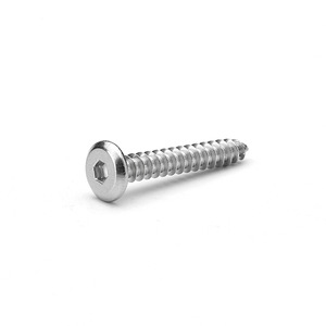 Tornillo autorroscante hexagonal de cabeza plana de acero inoxidable 304 M2 M3 M4 M5 M6 M8 para la industria de la construcción metálica - Product Image 1