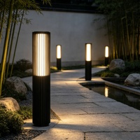Lampe LED d'extérieur étanche IP65 en aluminium 16W, CRI 95 élevé, pour éclairage décoratif de poteaux et allées de jardin, villa et aménagement paysager