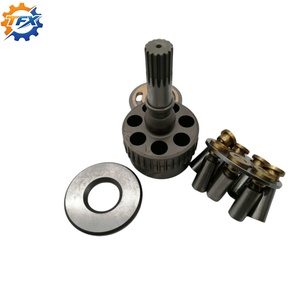 Pièces de réparation de la pompe principale pour excavatrice PC20-6 PC20-7 PC28 PC30 PC30-6, pièces hydrauliques, bloc-cylindres PVC80 - Product Image 1
