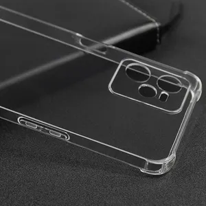 Wholesale Transparent TPU Shockproof Mobile Phone Case For Realme C35 4G Clear Soft Back Cover