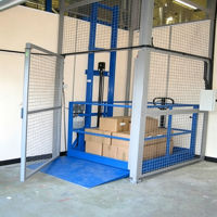 Ascenseur de fret pour mezzanine certifié CE, norme de sécurité européenne, élévateur hydraulique pour marchandises destiné à l'exportation