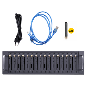 Módem GSM Multi-<span class=keywords><strong>SMS</strong></span> Económico, 16 Puertos <span class=keywords><strong>SMS</strong></span>/MMS, con Software Gratuito para Enviar <span class=keywords><strong>SMS</strong></span>, 16 Tarjetas SIM, Pool de Módems GSM - Product Image 4