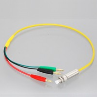 Cable de Bajo Ruido de Alta Tensión HV 3KV Triax Macho a Conector Banana de 4mm 2~6.6FT 2657A