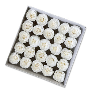Ramillete <span class=keywords><strong>de</strong></span> Rosas Simuladas Hechas a Mano <span class=keywords><strong>de</strong></span> Alta Gama, Flor <span class=keywords><strong>de</strong></span> Boda <span class=keywords><strong>de</strong></span> Seda Realista para DIY, <span class=keywords><strong>Esquina</strong></span> Rizada, Elegantes Accesorios para el Cabello - Product Image 6