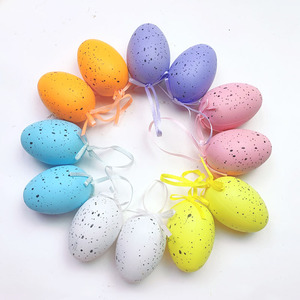 Decorazioni Pasquali da Appendere per la Casa, Ornamenti Realistici, Serie Uova Macchiate, Set <span class=keywords><strong>di</strong></span> Uova <span class=keywords><strong>di</strong></span> <span class=keywords><strong>Pasqua</strong></span> in Plastica - Product Image 2