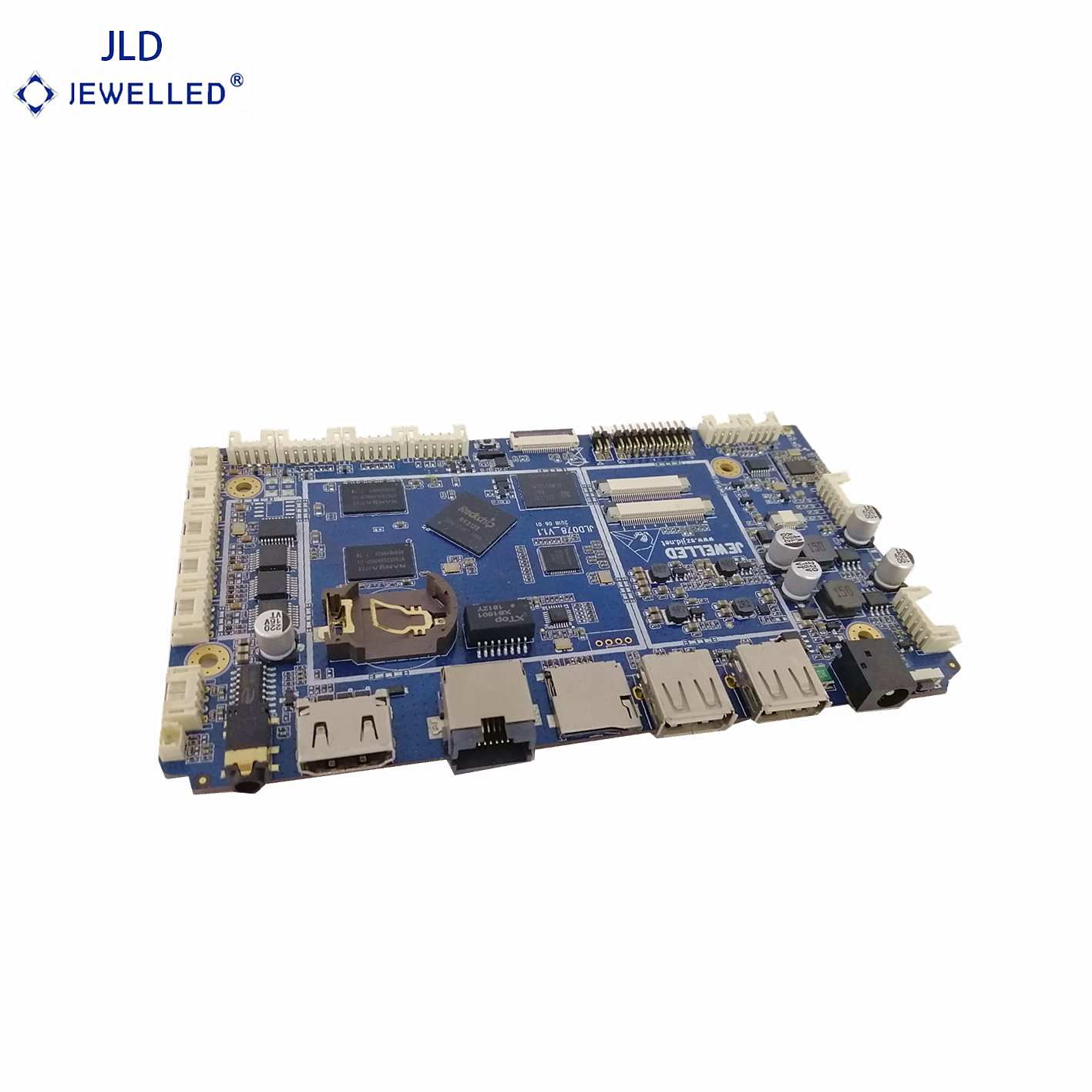 Integrado android Junta quad core RK3128 con 2G DDR3 8G EMMC para señalización Digital y POS máquina