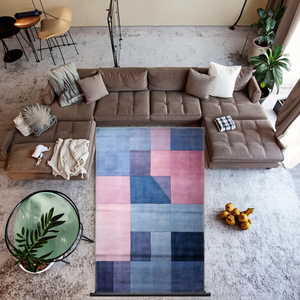 Tapis moderne en laine douce fait à la main pour la maison, le bureau, le salon, la chambre d'enfants 4 - Product Image 4