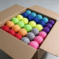 Balles de padel personnalisées en gros avec logo d'usine chinoise, durables, lot de 90, haute élasticité, pour l'entraînement et la pratique des débutants et des animaux de compagnie