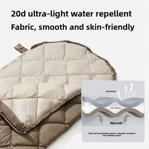 Saco <span class=keywords><strong>de</strong></span> <span class=keywords><strong>dormir</strong></span> portátil para un solo adulto extra grueso para acampar al aire libre - Product Image 5